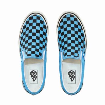 Damske Tenisky Vans Anaheim Factory Classic Slip-On 98 DX Modre VA08XSVGE